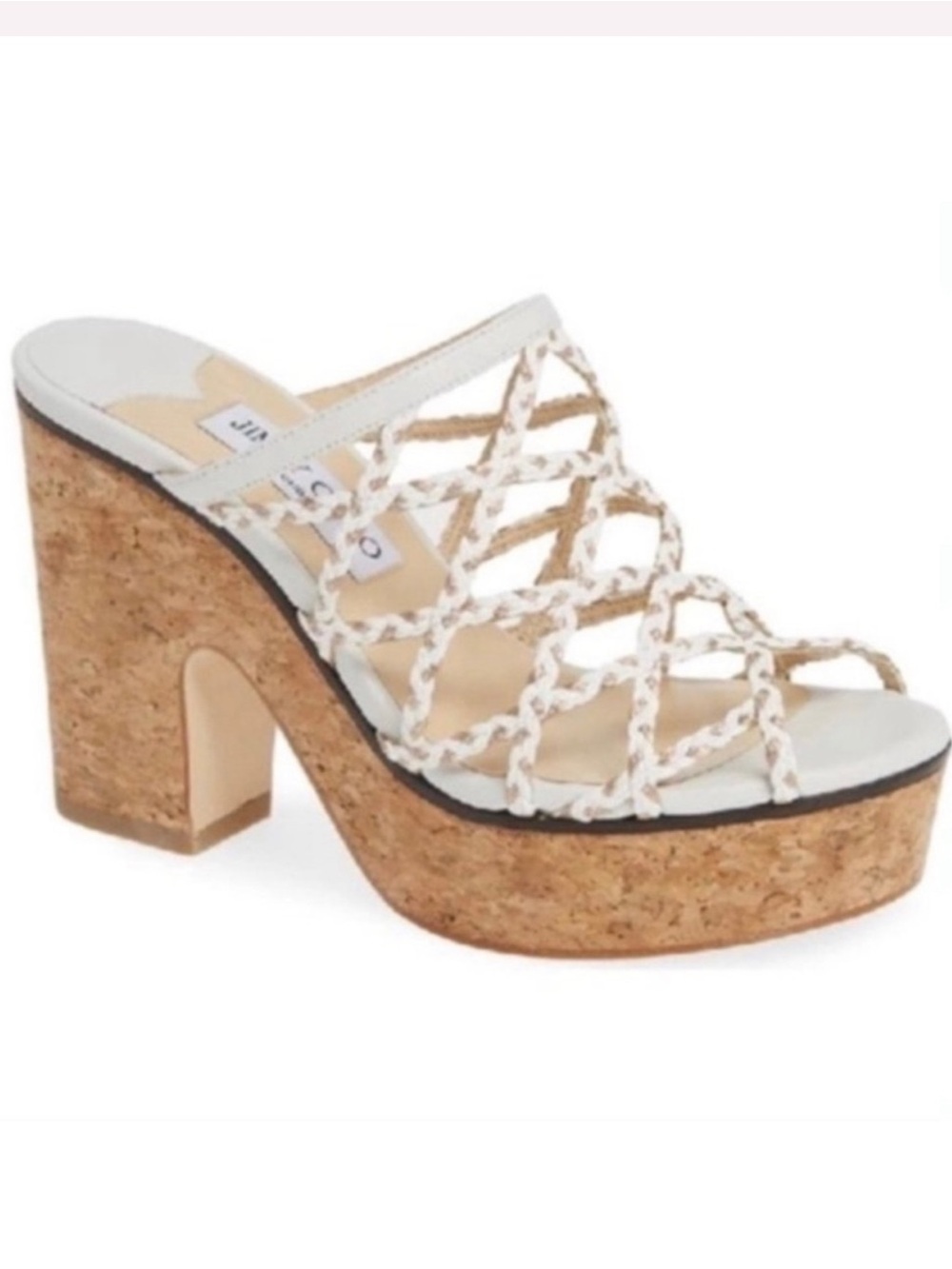 Jimmy Choo Dalina platform cork wedges
